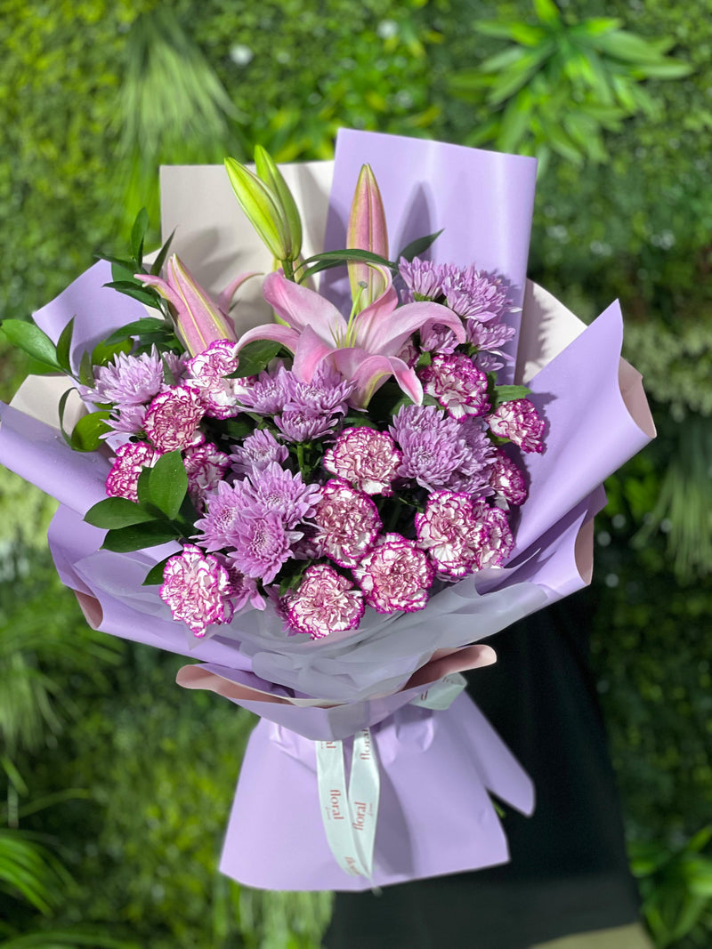 Velvet Bloom Bouquet