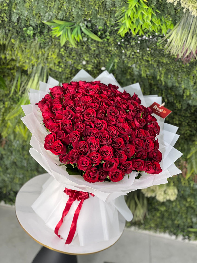 Endless Love – 101 Red Roses Bouquet
