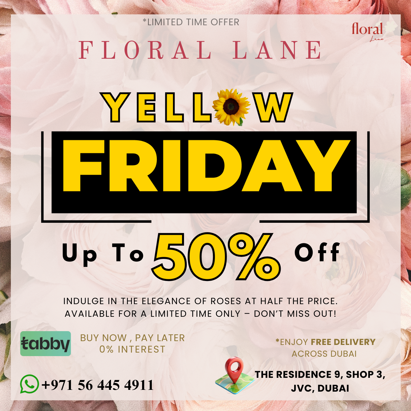 Yellow Friday Sale - 50% OFF