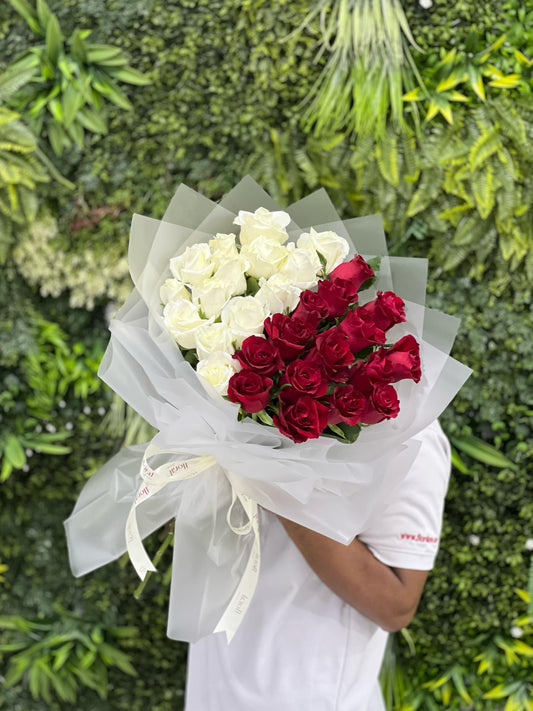 Red & White Classic Bouquet