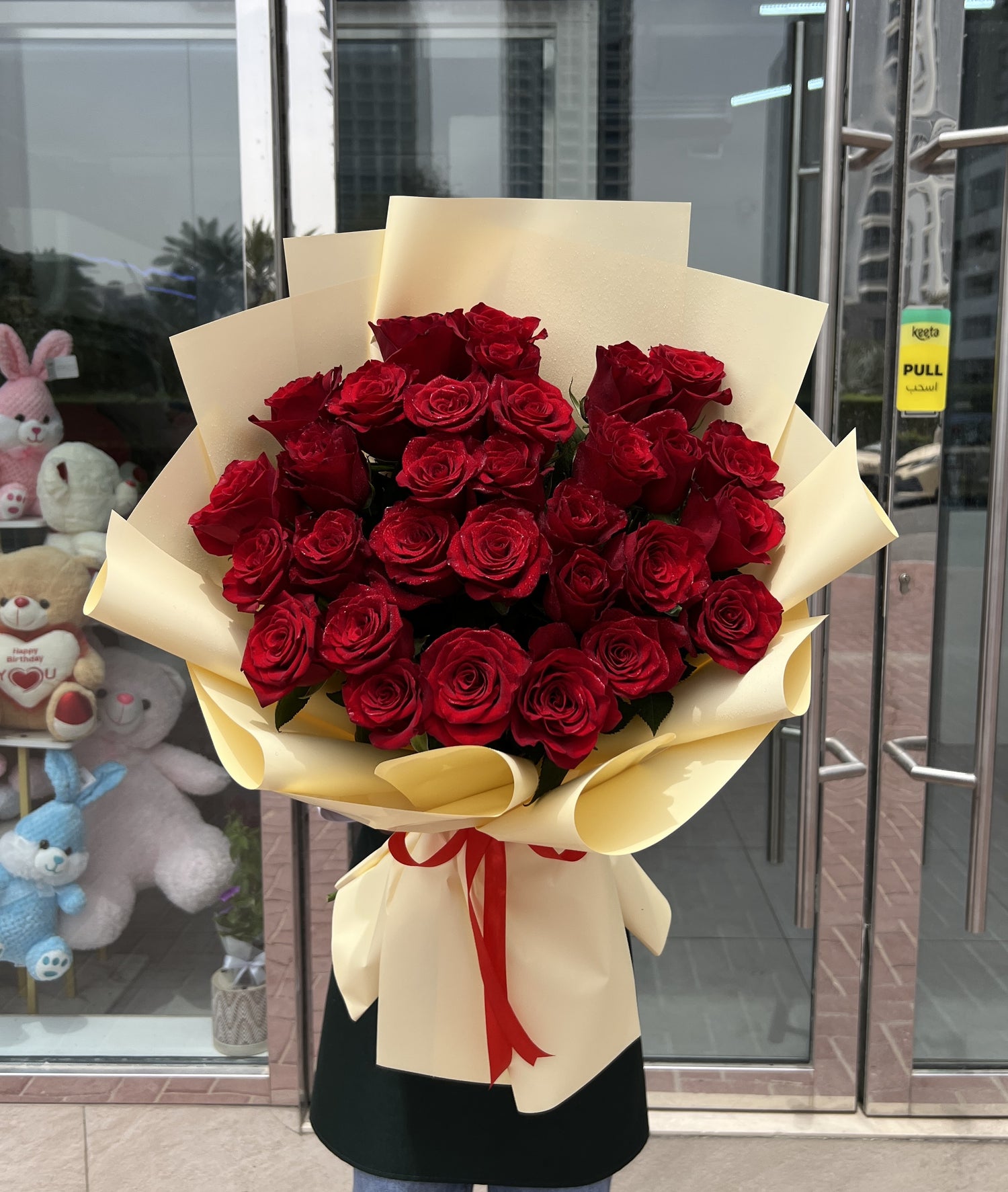 Crimson Romance Bouquet