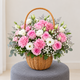 Rosy Cheeks Mini Basket