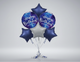 Celestial Birthday Balloon Bunch - with Helium