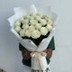Fresh 21 White Roses