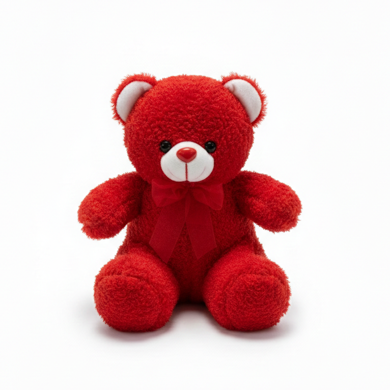 Ruby Heart Teddy