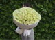 The 101 Eternal Promise - White Roses Bouquet