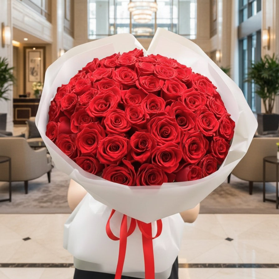 Pure Passion - 51 Red Roses