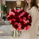 51 Red and Pink Roses Bunch