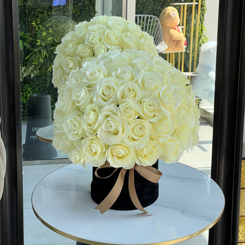 The Black Velvet Pearl Box