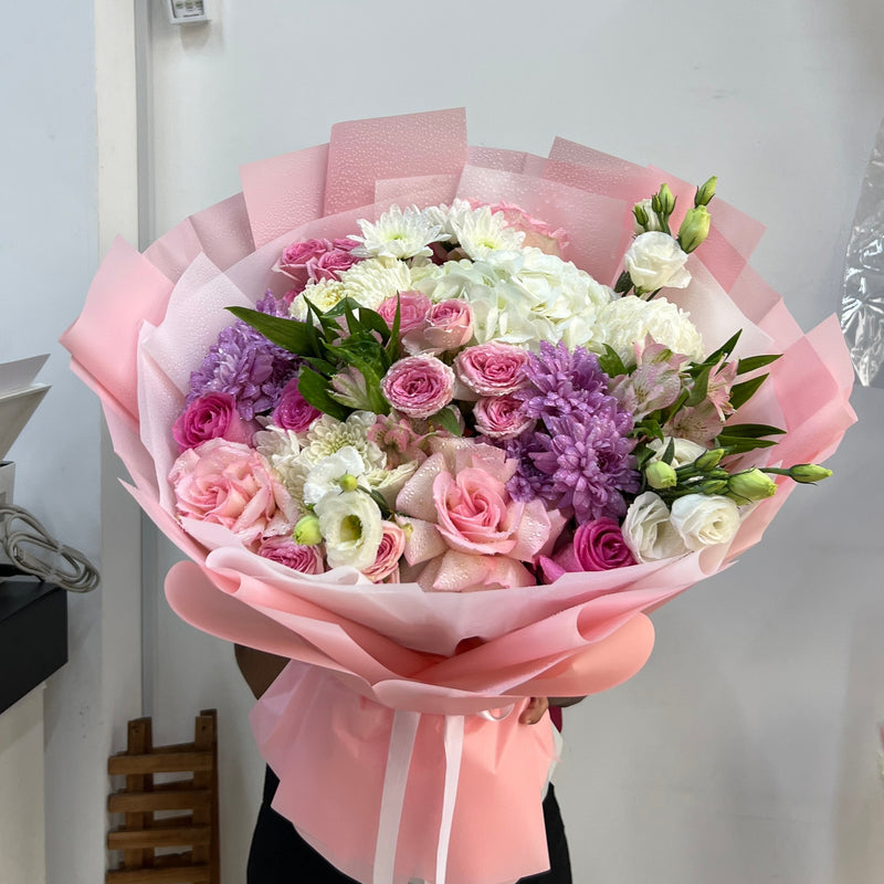 Pastel Garden Charm Bouquet