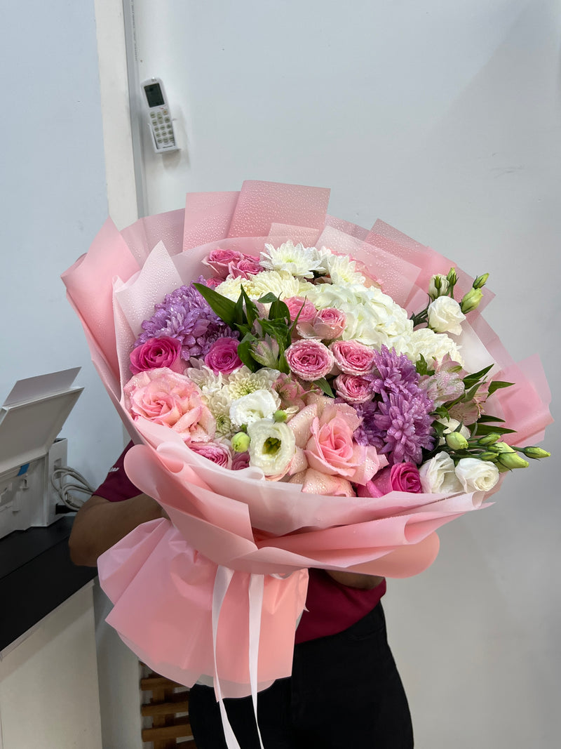Pastel Garden Charm Bouquet