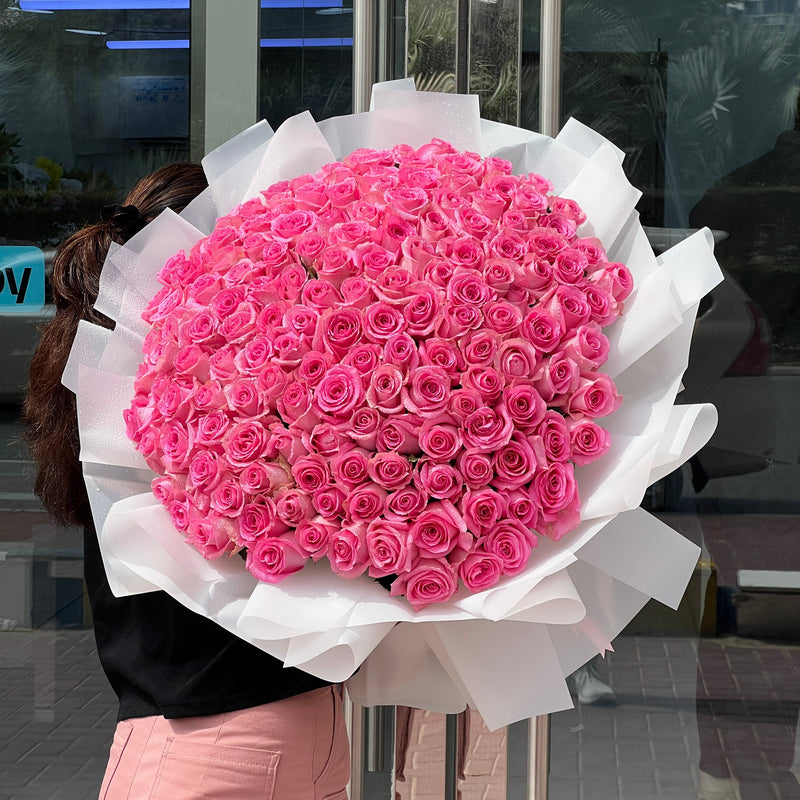 The Pink Bloom - 151 Pink Roses