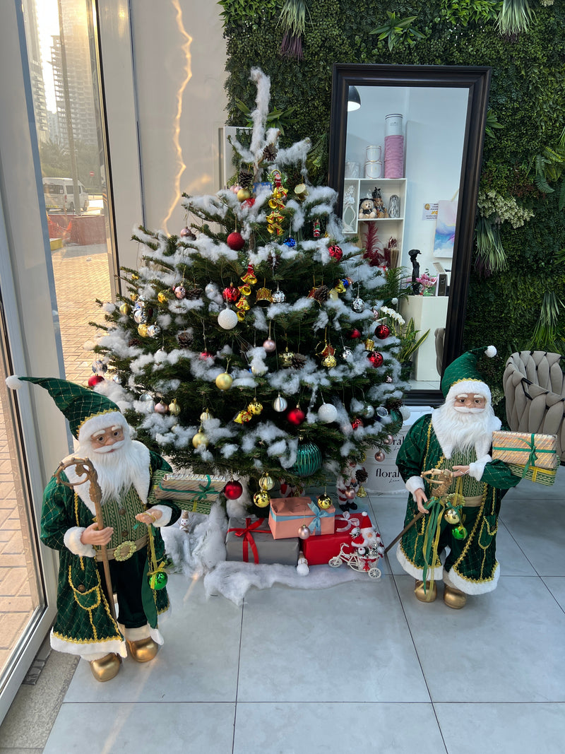 Natural Christmas Tree with Decorations🎄