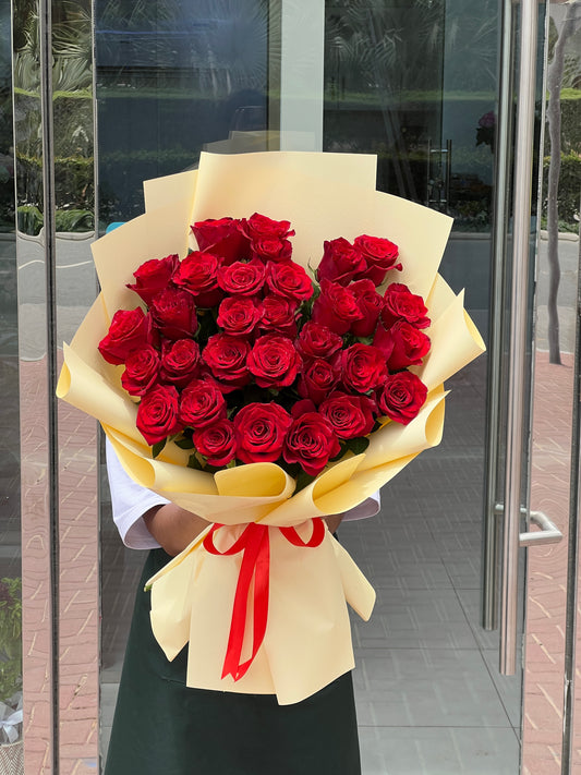 Crimson Romance Bouquet
