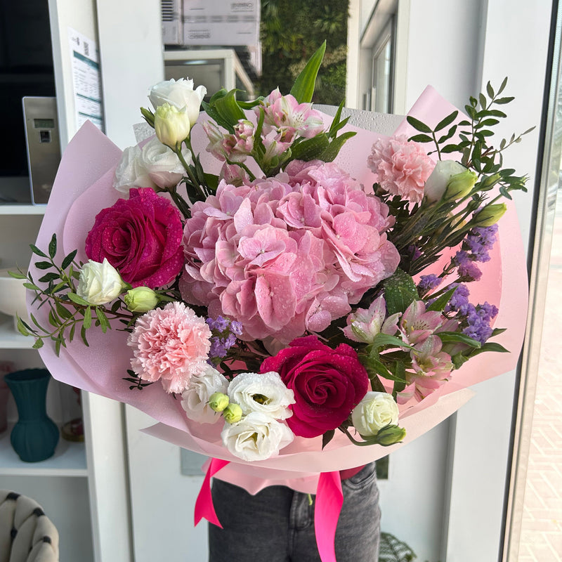 The Fuchsia & Hydrangea Drift