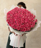 101 Pink Roses Bouquet