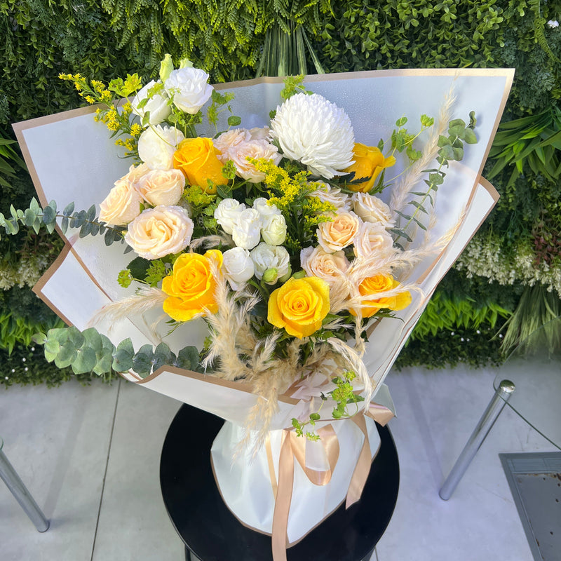 Yellow Whispers Bouquet