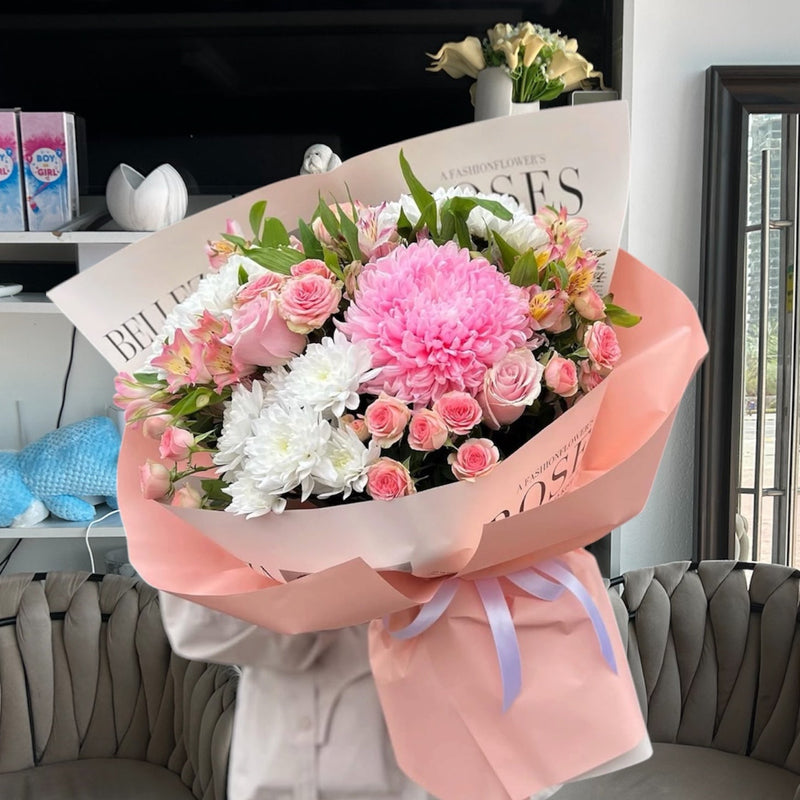 The Blush Elegance Bouquet