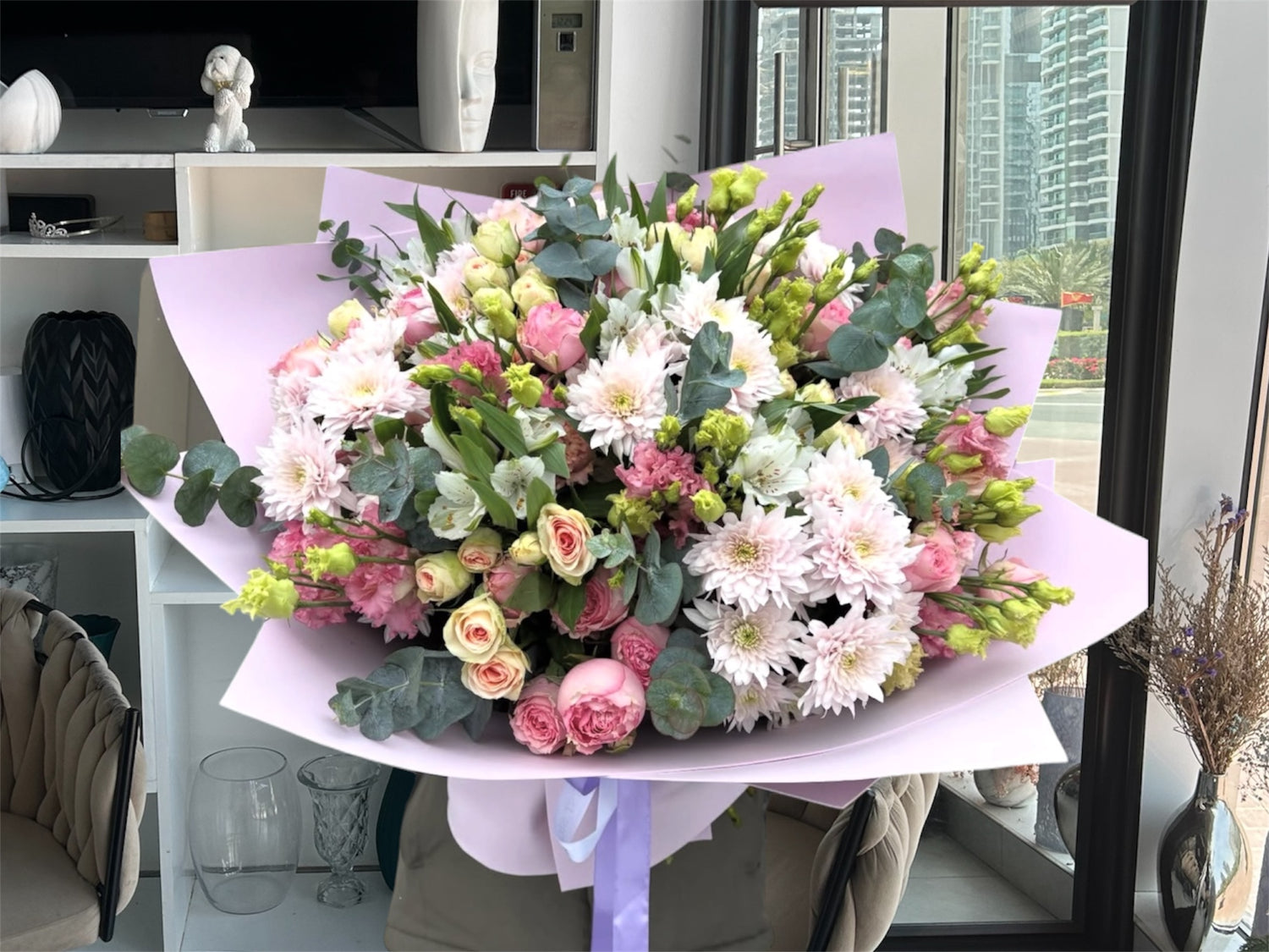 Pink & Lisianthus Harmony