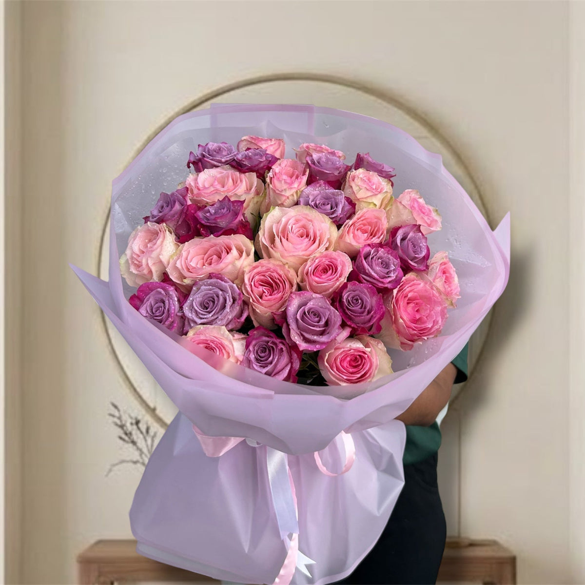 31 Fresh Pink and Purple Roses
