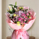 Lush Pink And Peach Garden Luxury Bouquet