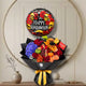 Spooktacular Halloween Bouquet & Balloon