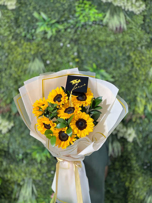 Sunflowers Graduation Bouquet