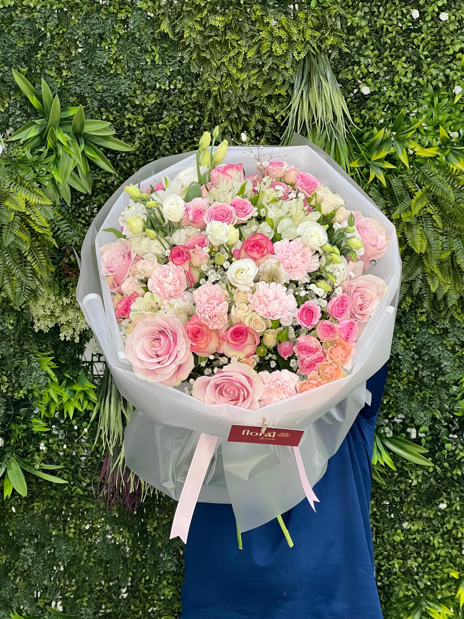 Rosy Glow Fresh Bouquet