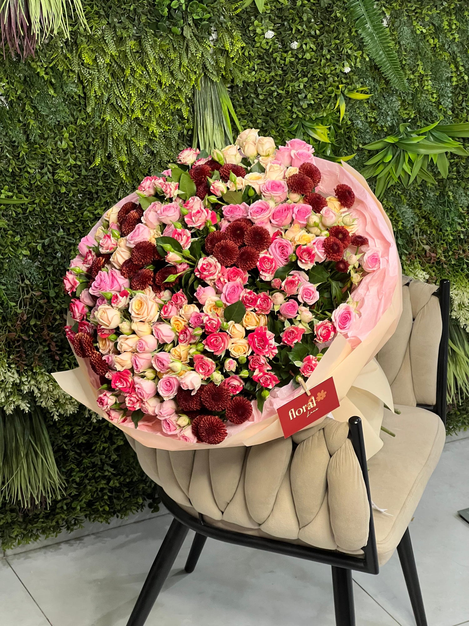 Colorful Mixed Spray Roses Bouquet