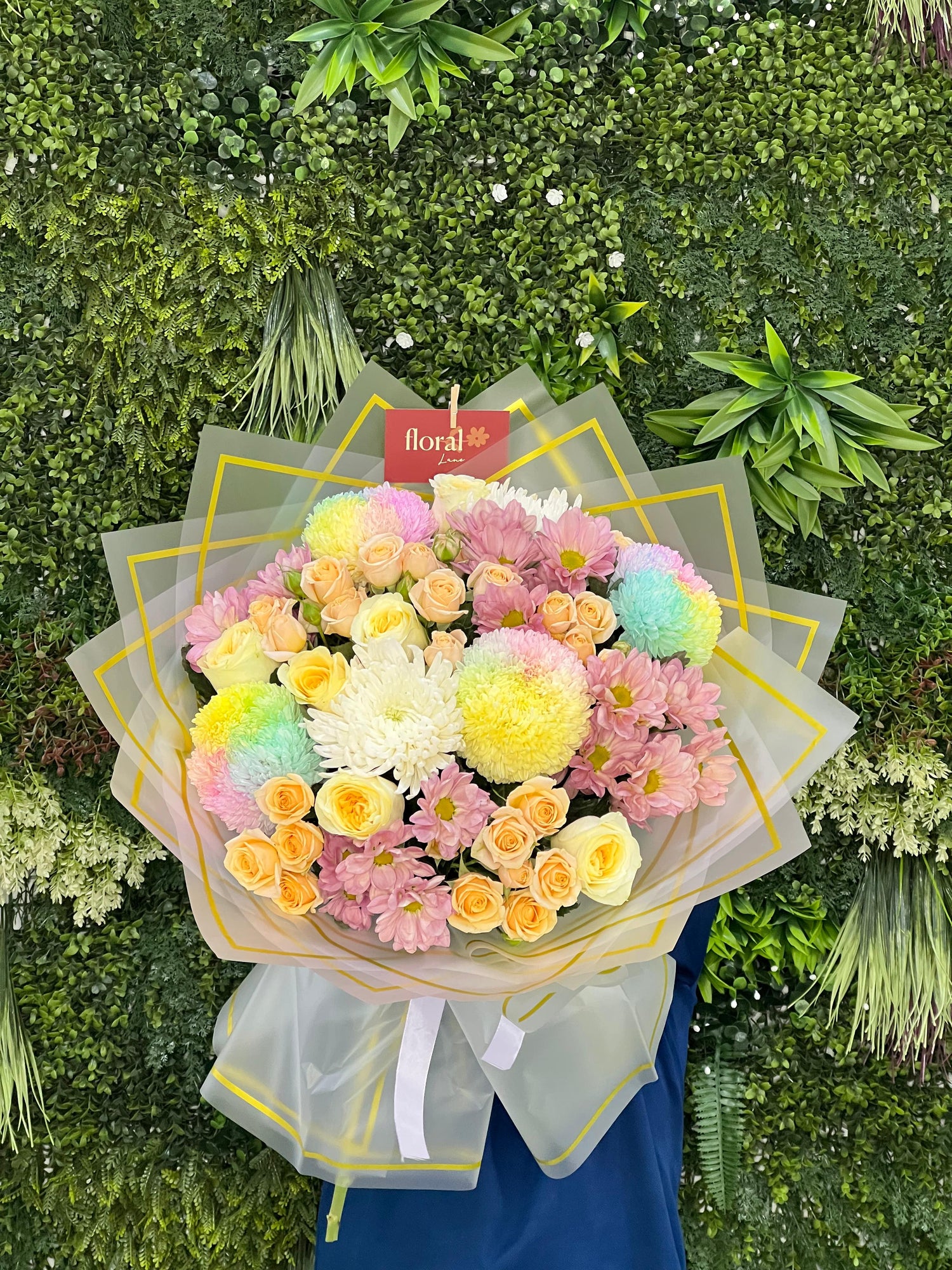 Rainbow Bliss Premium Bouquet