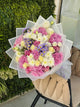 White & Violet Charm Bouquet