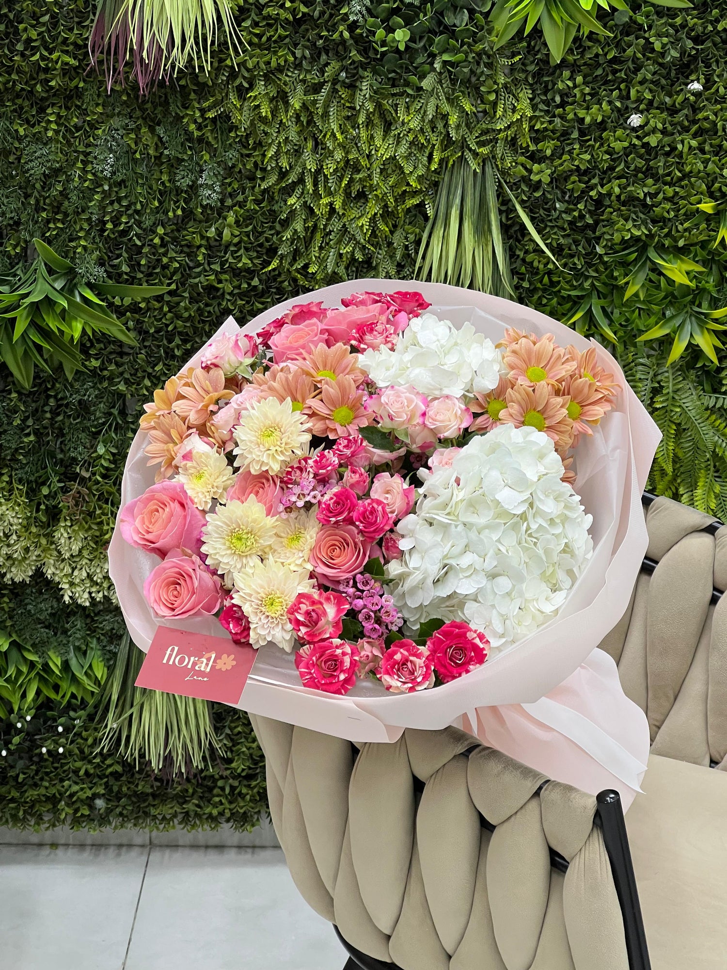 Rosy Clouds Fresh Bouquet