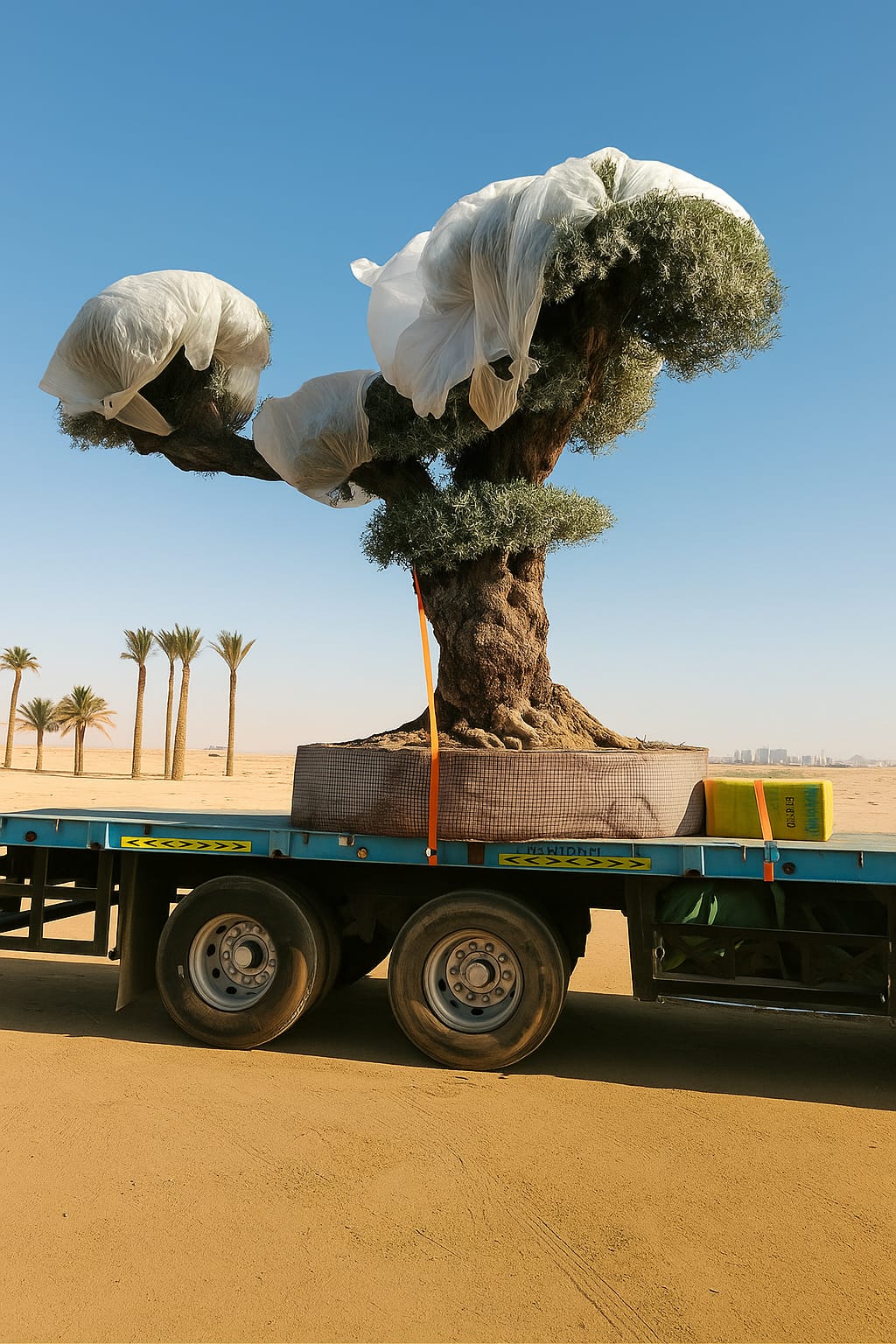 🌿 Ancient Olive Tree (4m – 6m | 100+ Years Old)