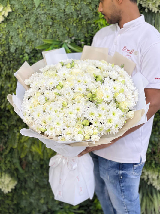 White Radiance Big Bouquet