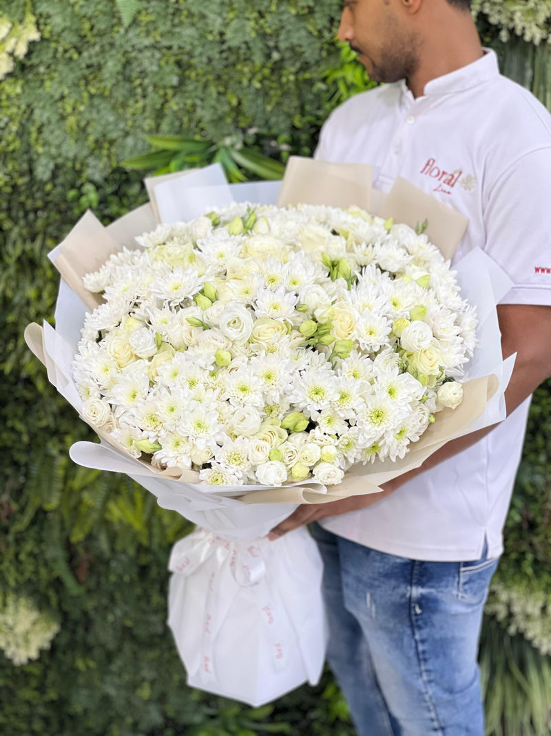 White Radiance Big Bouquet