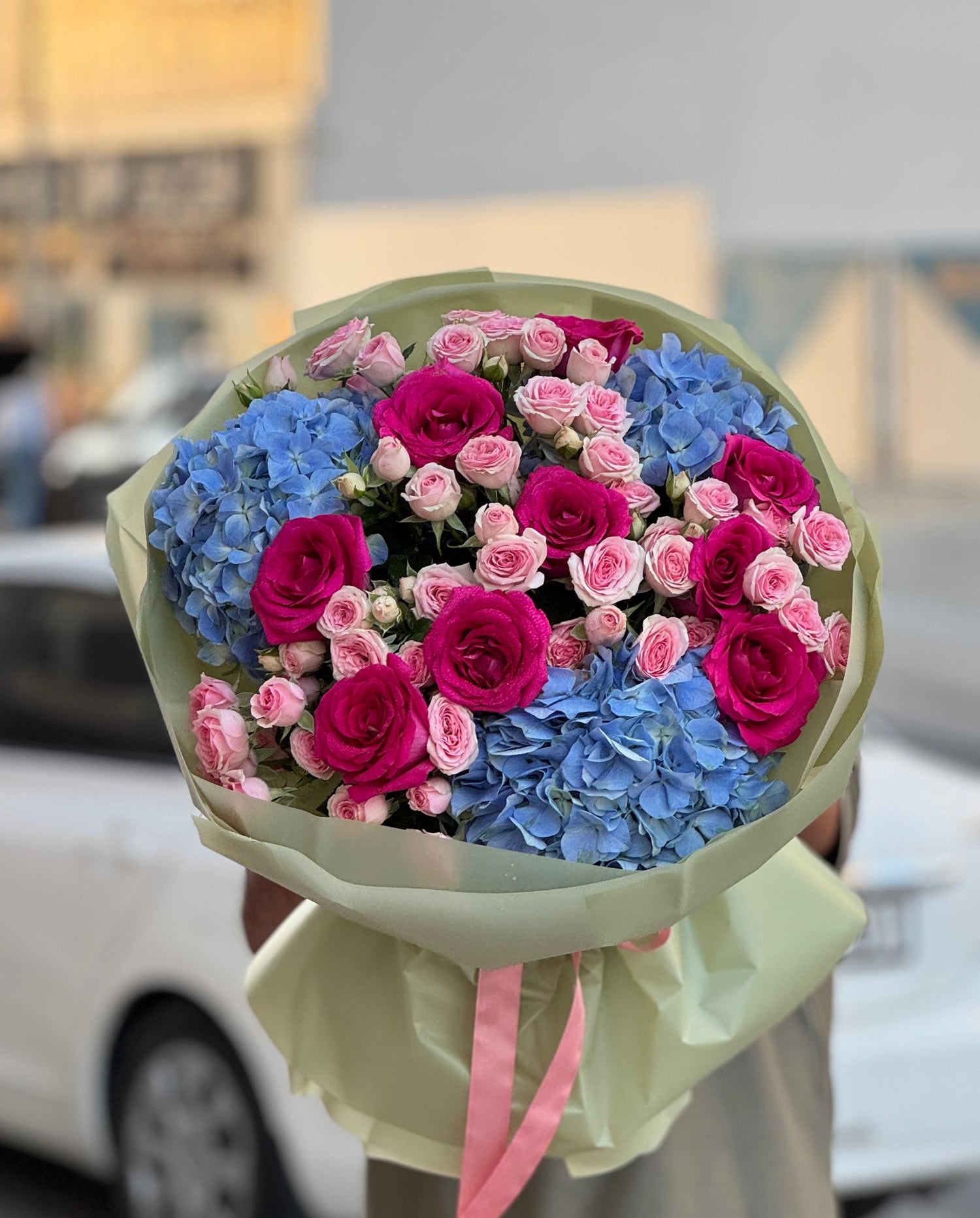 Pink & Blue Delight