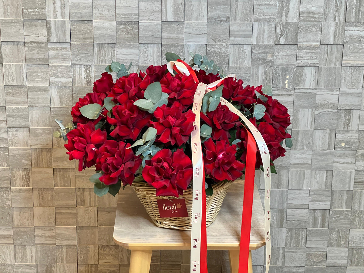 Heart Bloom basket