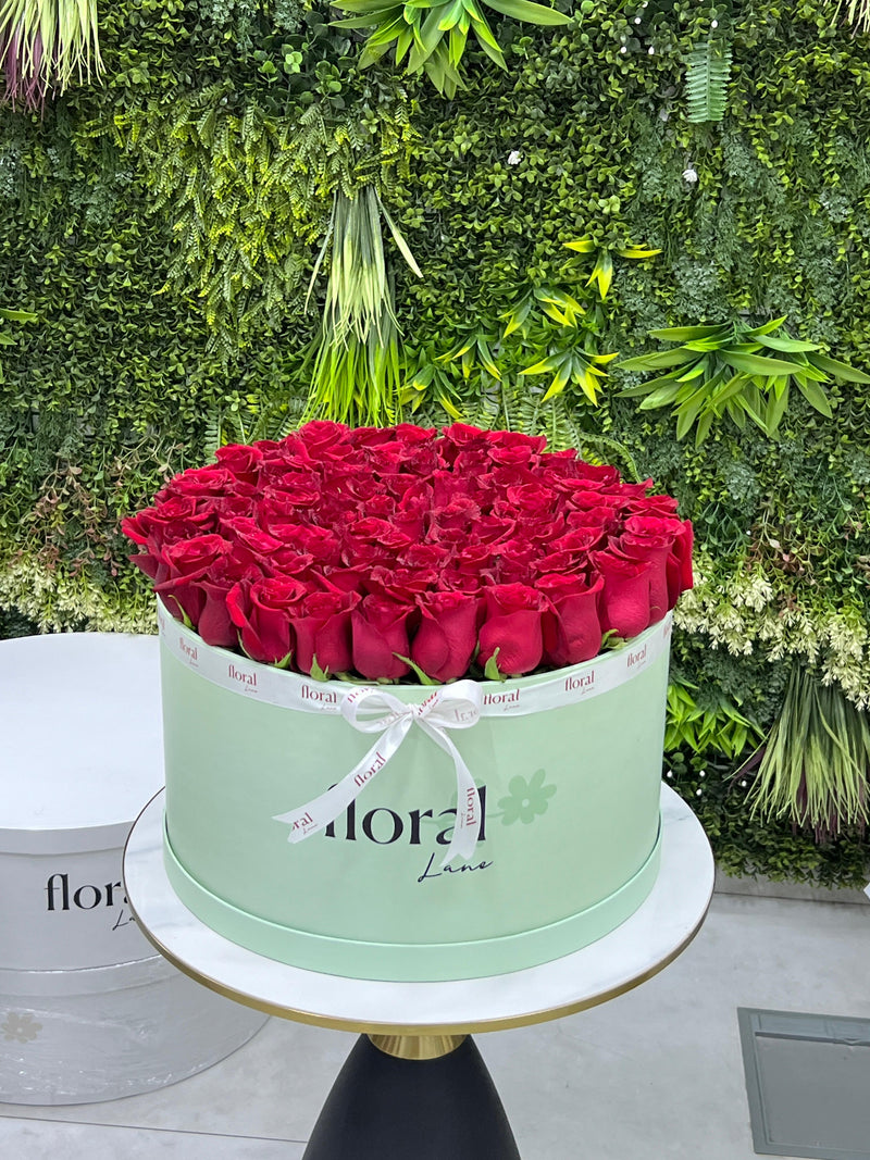 You are Mine - Valentine Red Roses Box