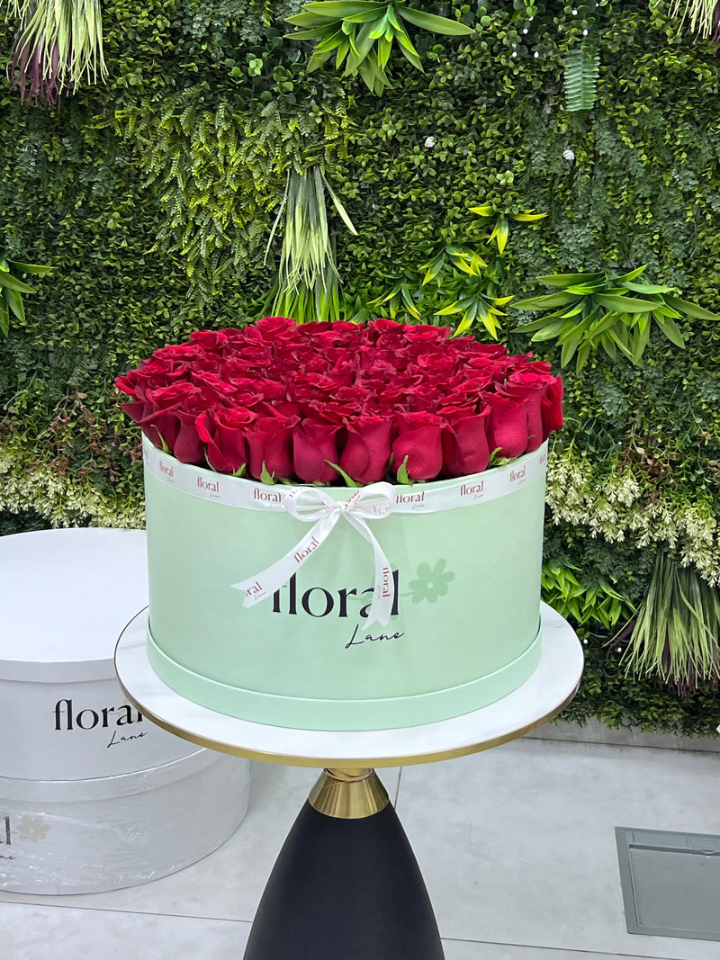 You are Mine - Valentine Red Roses Box