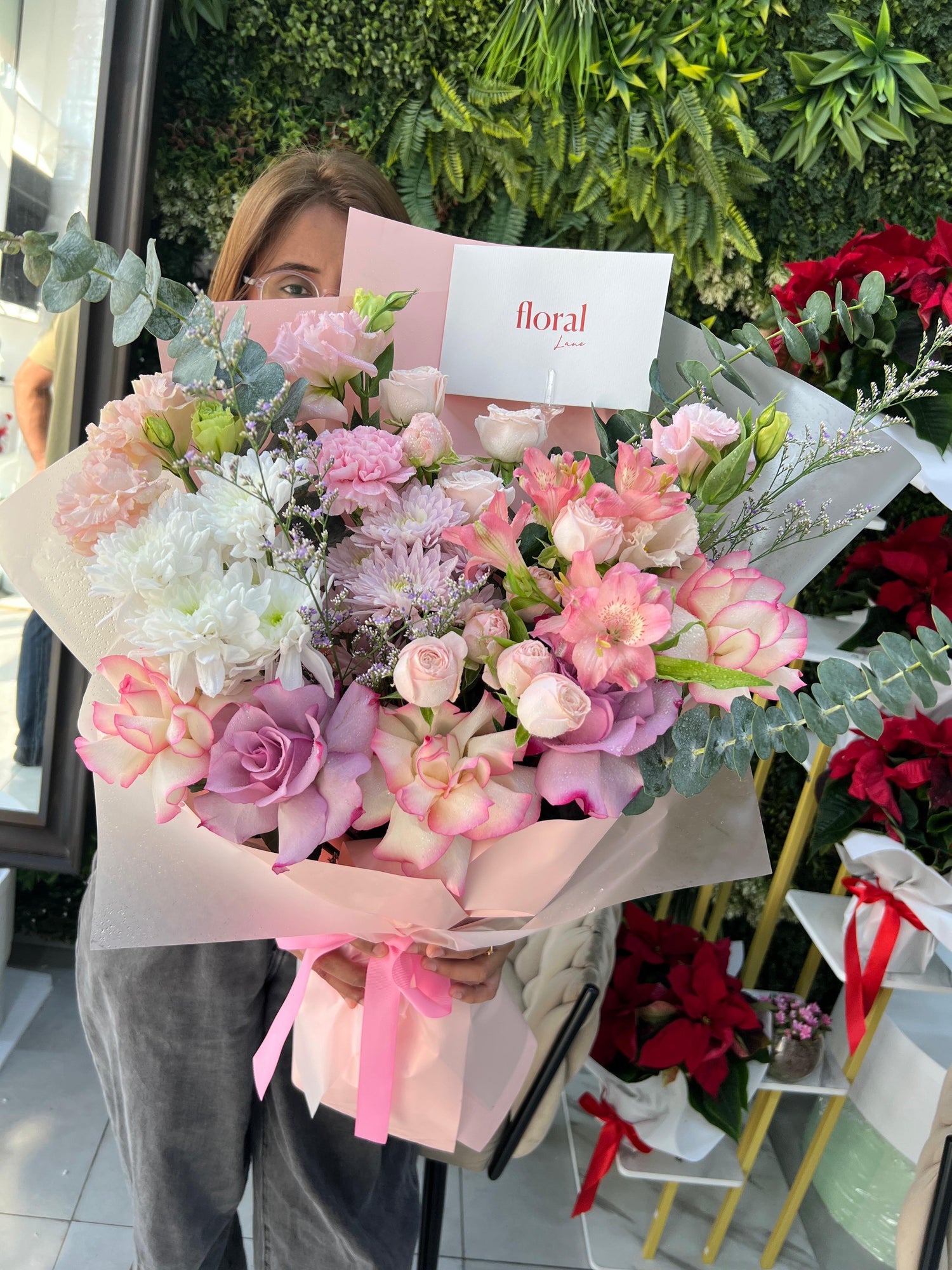 pink pearl bouquet