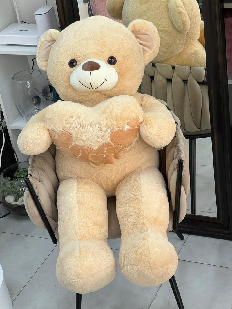 Peachy Hug Giant Teddy