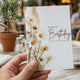 Happy Birthday Daisy Field Greeting Card