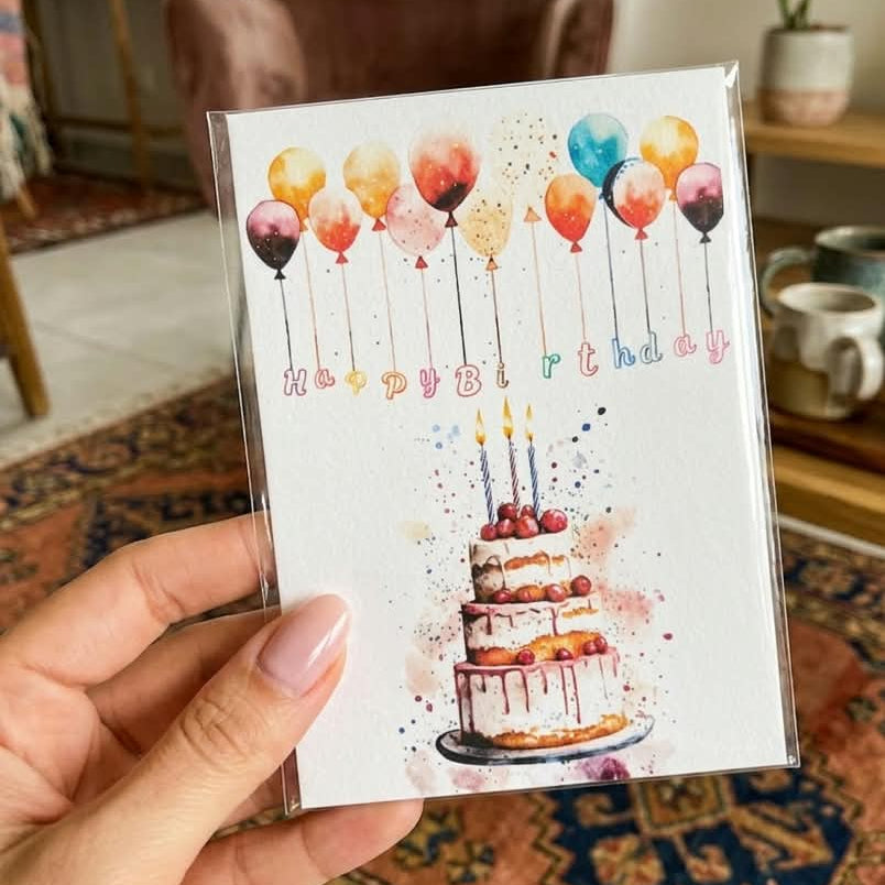 Happy Birthday Greeting Card