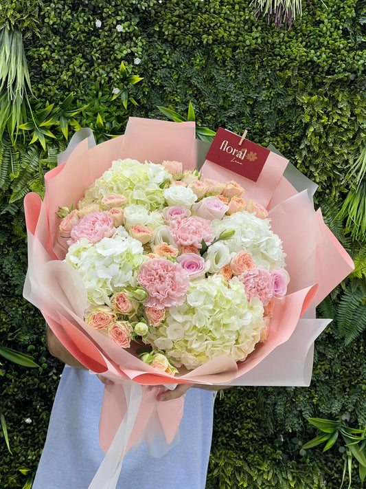 Pink & White Charm Bouquet