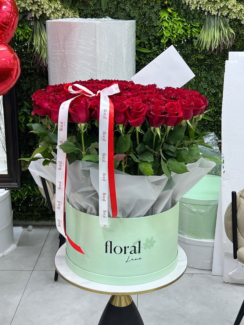 Red Love Box - 101 Red Roses