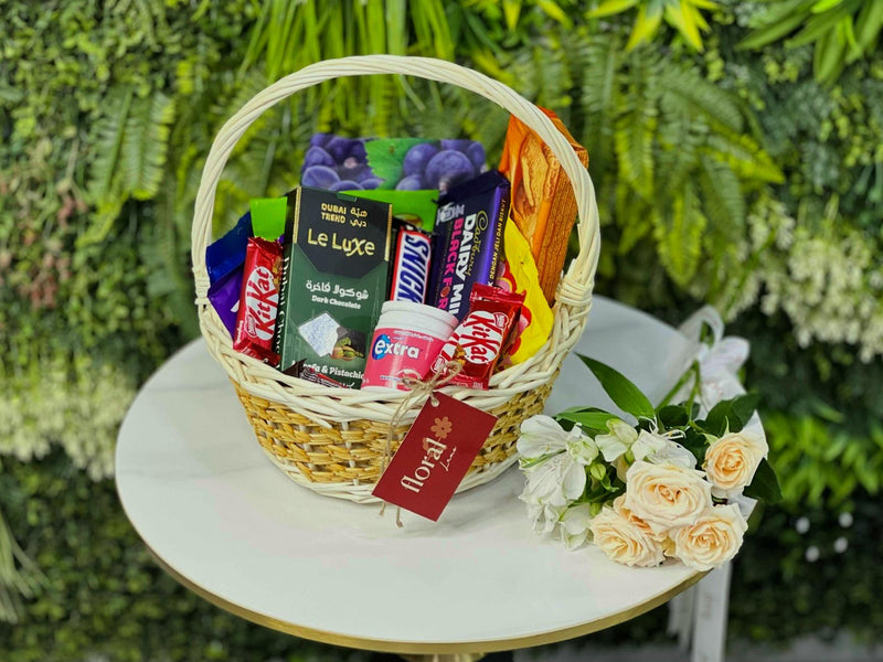 Love with Sweets -  Small Chocolate Basket