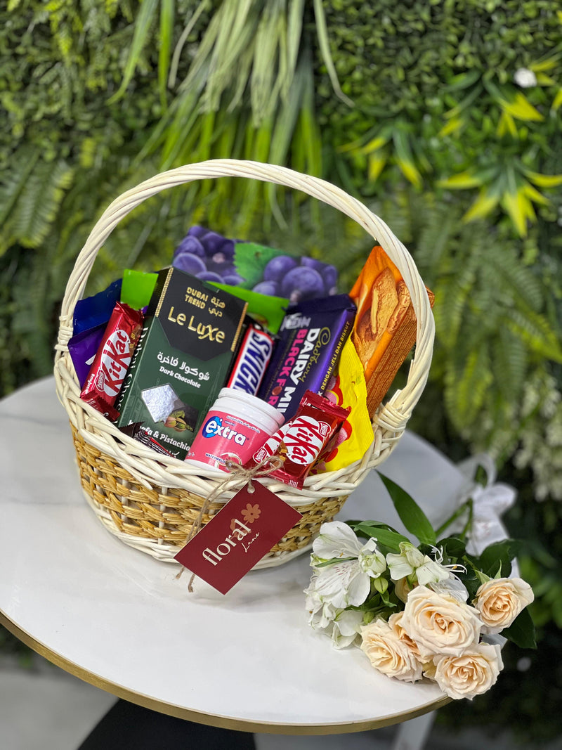 Love with Sweets -  Small Chocolate Basket